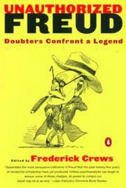 Cover of: Unauthorized Freud by Frederick C. Crews, Frederick C. Crews