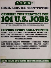 Cover of: General test practice for 101 U.S. jobs by edited by Hy Hammer.