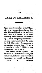 Cover of: The lake of Killarney: A Novel