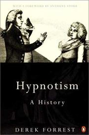 Cover of: Hypnotism | Derek William Forrest