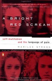 Cover of: A Bright Red Scream by Marilee Strong
