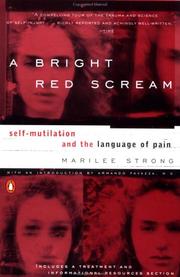 Cover of: A Bright Red Scream by Marilee Strong, Marilee Strong