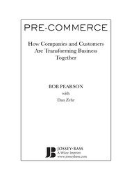 Cover of: Pre-commerce by Bob Pearson