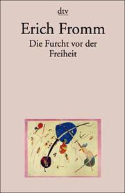 Cover of: Die Furcht vor der Freiheit. by Erich Fromm