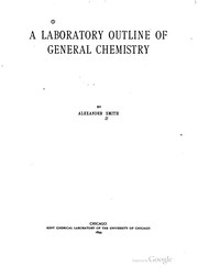Cover of: A laboratory outline of general chemistry
