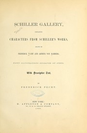 Cover of: Schiller gallery, containing characters from Schiller's works