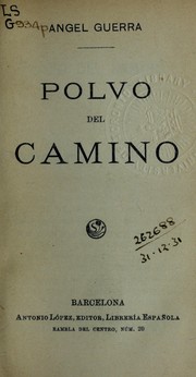 Cover of: Polvo del camino