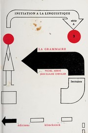 Cover of: La grammaire: lectures