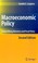 Cover of: Macroeconomic policy