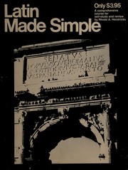 Cover of: Latin made simple. by Rhoda A. Hendricks