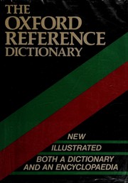 Cover of: The Oxford reference dictionary