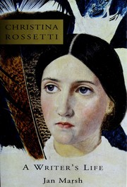 Cover of: Christina Rossetti by Jan Marsh