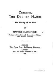 Cover of: Cerberus, the dog of hades: the history of an idea