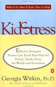 Cover of: Kidstress by Georgia Witkin, Georgia Witkin