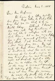 Cover of: [Letter to] Dear Mrs. Chapman by Richard Davis Webb