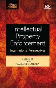 Cover of: Intellectual property enforcement by edited by Xuan Li, Carlos M. Correa.