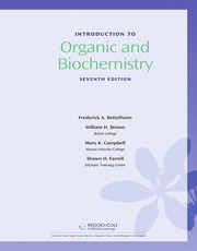 Cover of: Introduction to organic and biochemistry by Frederick A. Bettelheim ... [et al.].