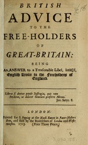 British advice to the freeholders of Great Britain by Francis Atterbury