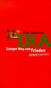 Cover of: IRA: Langer Weg zum Frieden.