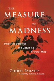 Cover of: The measure of madness by Cheryl Paradis