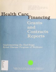 Cover of: Implementing the End-Stage Renal Disease Program of Medicare