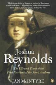Cover of: Joshua Reynolds by Ian McIntyre