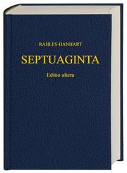 Cover of: Septuaginta by Robert Hanhart
