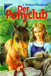 Cover of: Der Ponyclub. by Josephine Pullein-Thompson