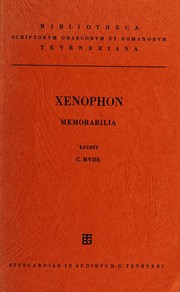 Cover of: [Apomnēmoneumata] by Xenophon