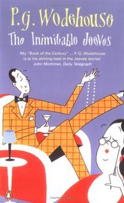 Cover of: The Inimitable Jeeves by P. G. Wodehouse