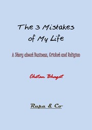 Cover of: The 3 mistakes of my life by 