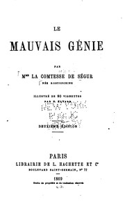 Cover of: Le mauvais génie