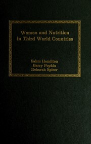 Cover of: Women and nutrition in Third World countries