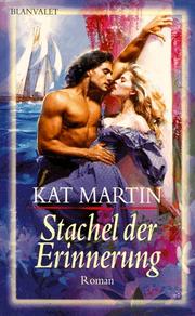 Cover of: Stachel der Erinnerung.