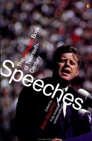 Cover of: The Penguin Book of 20th-Century Speeches by Brian MacArthur