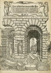 Cover of: Die alder vermaertste antique edificien by Sebastiano Serlio