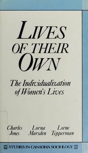 Cover of: Lives of their own by Jones, Charles L.