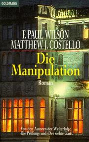 Cover of: Die Manipulation.