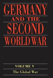 Cover of: Germany and the Second World War: Volume I: The Build-up of German Aggression (Germany and the Second World War)