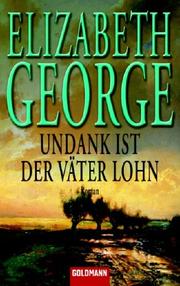 Cover of: Undank ist der Väter Lohn.