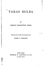 Cover of: Taras Bulba by Николай Васильевич Гоголь