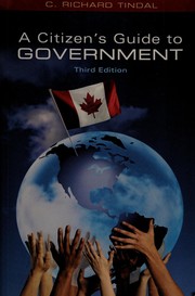 Cover of: A citizen's guide to government by C. R. Tindal