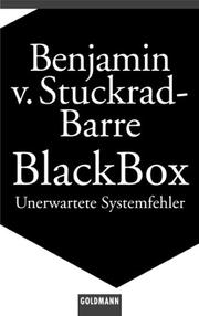 Cover of: Blackbox. Unerwartete Systemfehler.