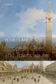 Cover of: European cities and towns by Peter Clark