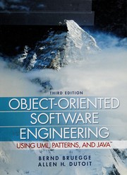 Cover of: Object-oriented software engineering by Bernd Bruegge