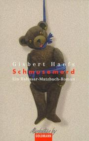 Cover of: Schmusemord: ein Baltasar-Matzbach-Roman