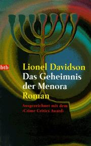 Cover of: Das Geheimnis der Menora.