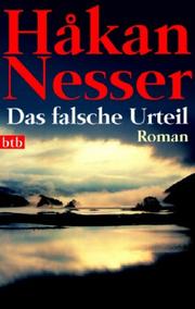 Cover of: Das falsche Urteil. by Hakan Nesser