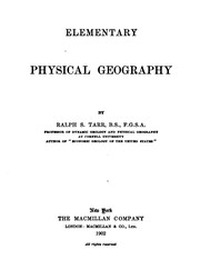 Cover of: Elementary Physical Geography by Ralph S. Tarr