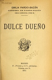Cover of: Dulce dueño